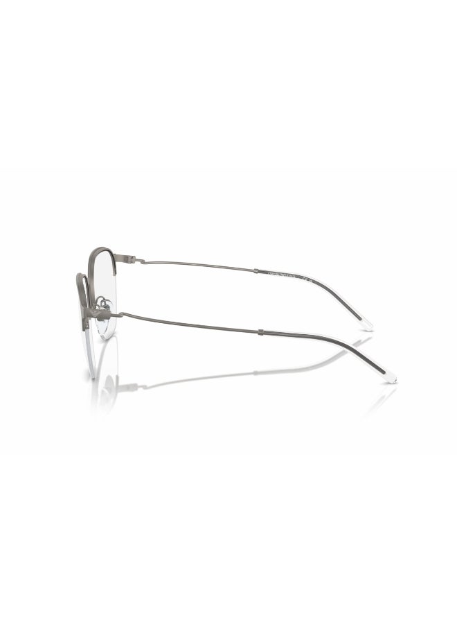 امبوريو ارماني إطارات نظارات بلاستيكية دائرية للجنسين 3003 - حجم العدسة: 54 مم - لون رمادي غير لامع - Image 2